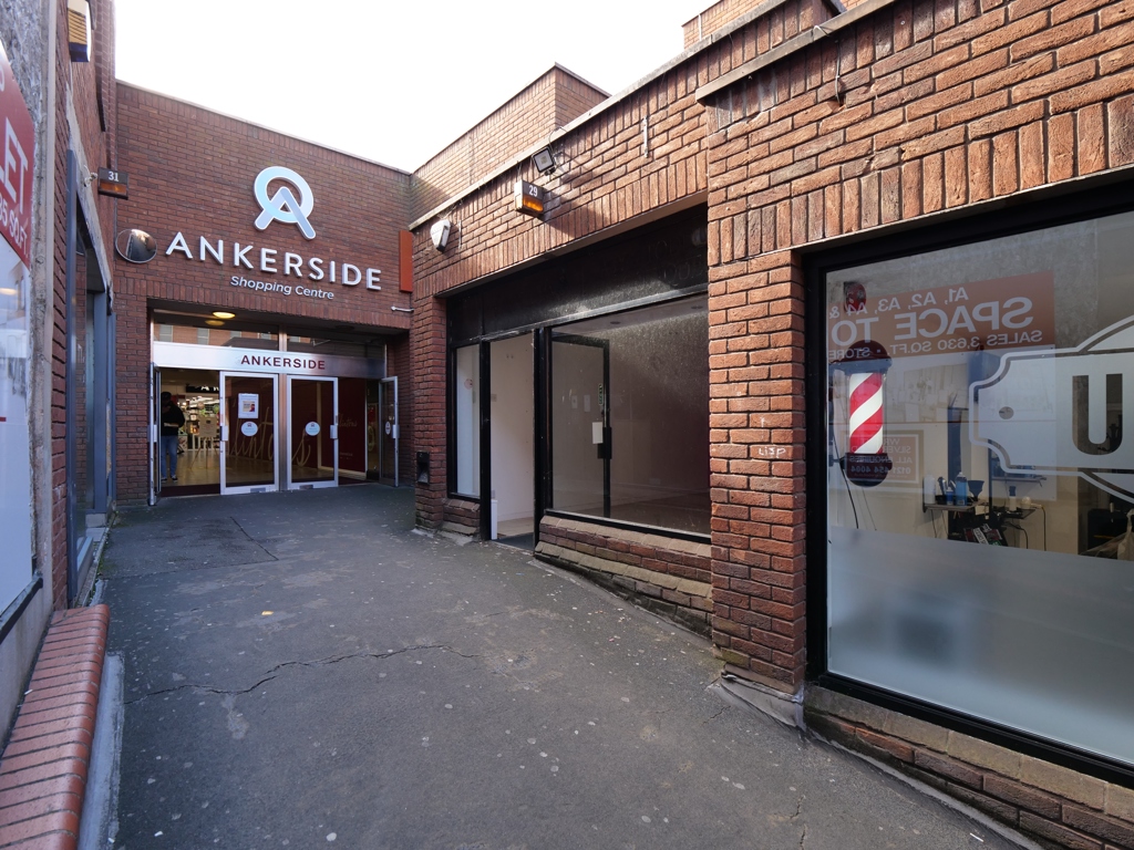 Ankerside Shopping Centre, Unit 23, Tamworth Town Centre, Tamworth, Staffordshire, B79 7LG